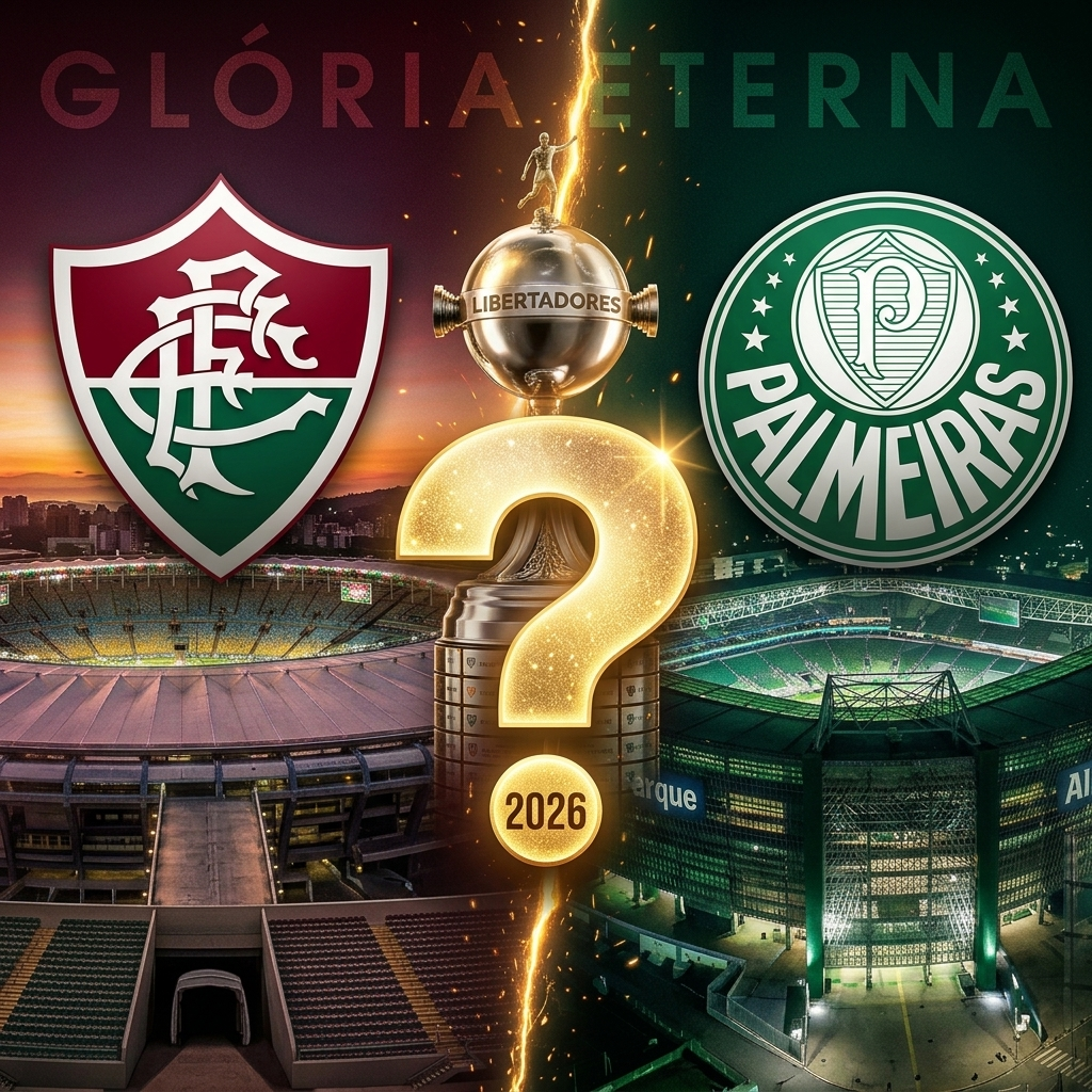 Quem avança à final da Libertadores masculina 2026: Fluminense ou Palmeiras?